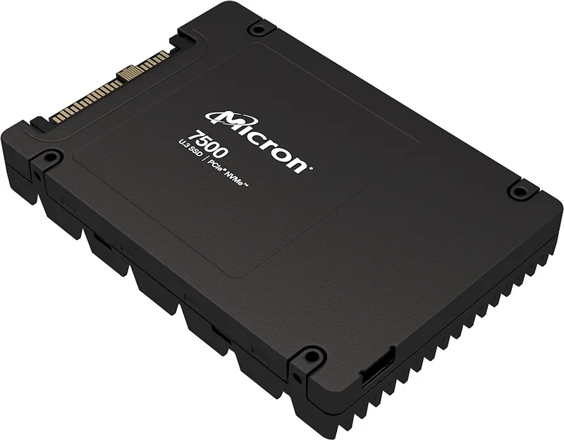 SSD Micron 7500 PRO 960GB U.3 (15mm) NVMe PCI 4.0 MTFDKCC960TGP-1BK1DABYYR (DWPD 1) TCG