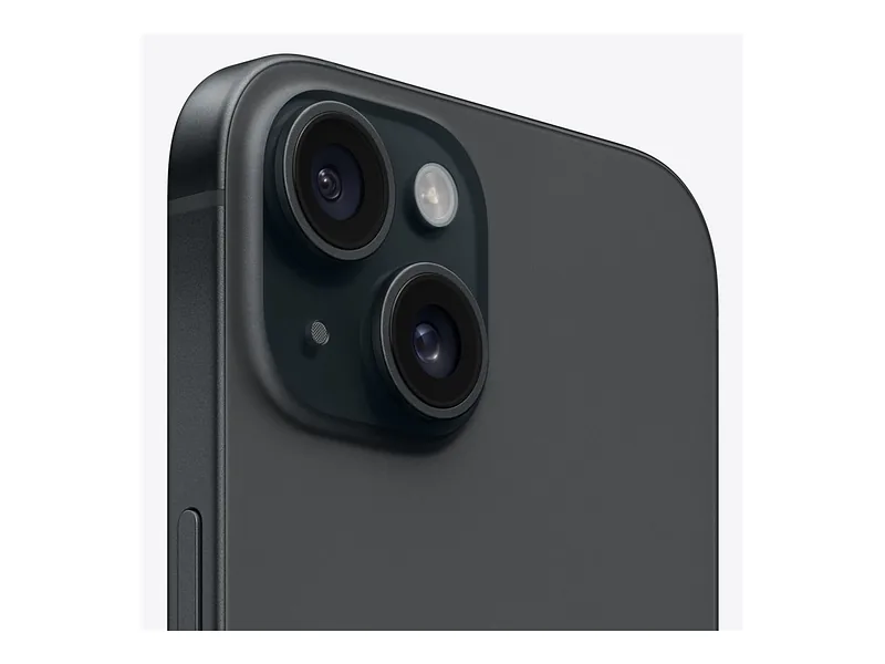 Apple, iPhone 15, Black, 6.1 “, Super Retina XDR, 2556 x 1179 pixels, A16 Bionic, Internal RAM 6 GB, 128 GB, Dual SIM, 4G, Main camera resolution 48+12 MP, Secondary camera resolution 12 MP, iOS, 17