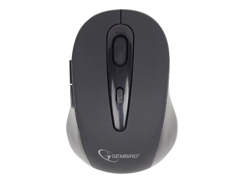 Gembird, MUSWB2, Optical Bluetooth mouse, 6 button, Black, Grey