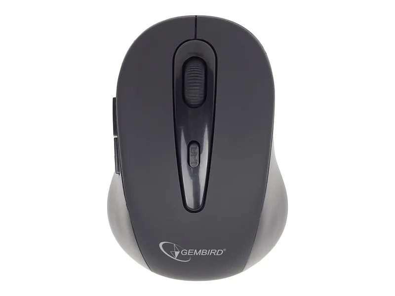 Gembird, MUSWB2, Optical Bluetooth mouse, 6 button, Black, Grey