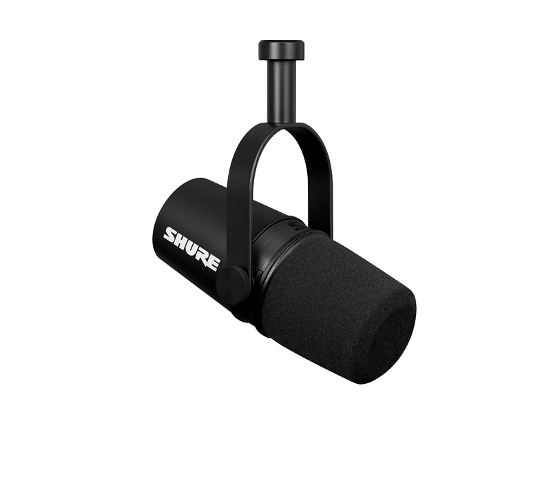 Shure, Podcast Microphone, MV7X, Black