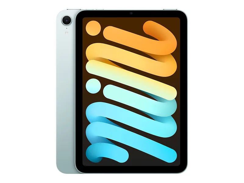 Apple, iPad mini, 8.3 “, Blue, IPS, 2266 x 1488 pixels, Apple A17 Pro, 512 GB, Wi-Fi, Front camera, 12 MP, Rear camera, 12 MP, Bluetooth, 5.3, iPadOS, USB-C charging cable