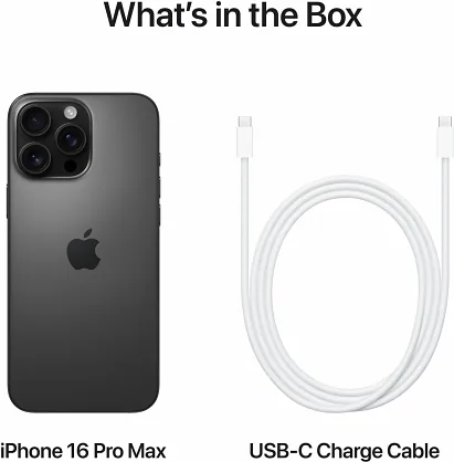 Apple iPhone 16 Pro Max 512GB Black Titanium