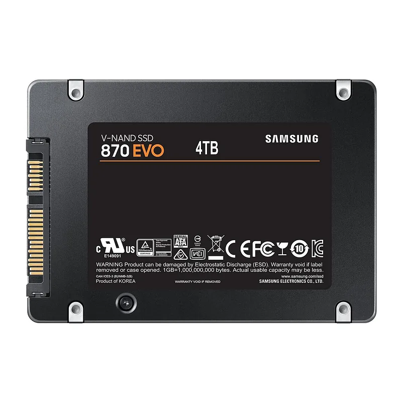 Samsung 870 EVO 4 TB 2.5" Jada ATA III V-NAND