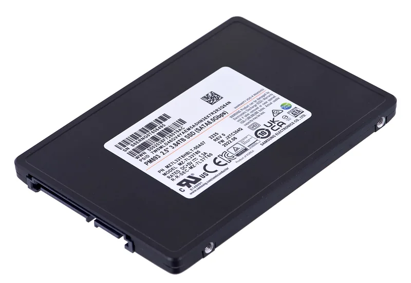 Samsung PM893 3,84 TB 2.5″ Jada ATA III V-NAND TLC
