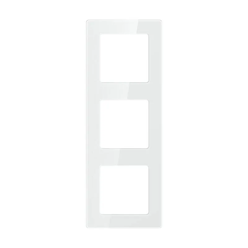 Triple frame socket Avatto N-TS10-Frame-W3 (white)