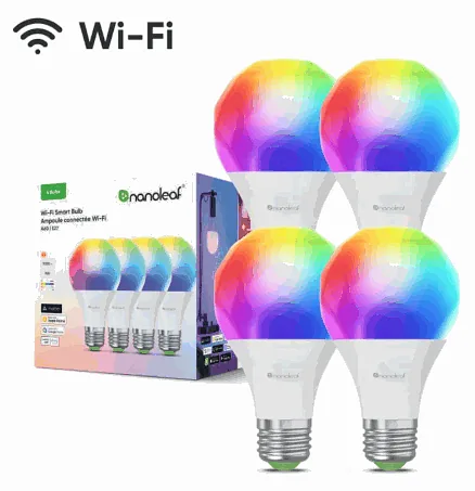 Nanoleaf Essentials Smart A60 E27 WiFi 9W 4pcs
