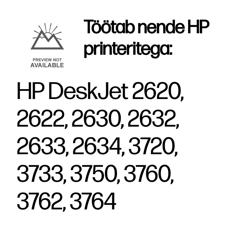 HP 304 Black Original Ink Cartridge tindikassett 1 tk Standard Must