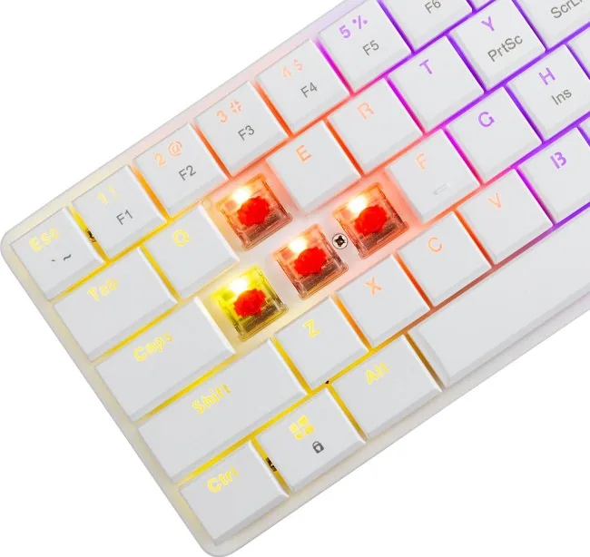 White Shark GK-006211 Nagamaki biały red switch