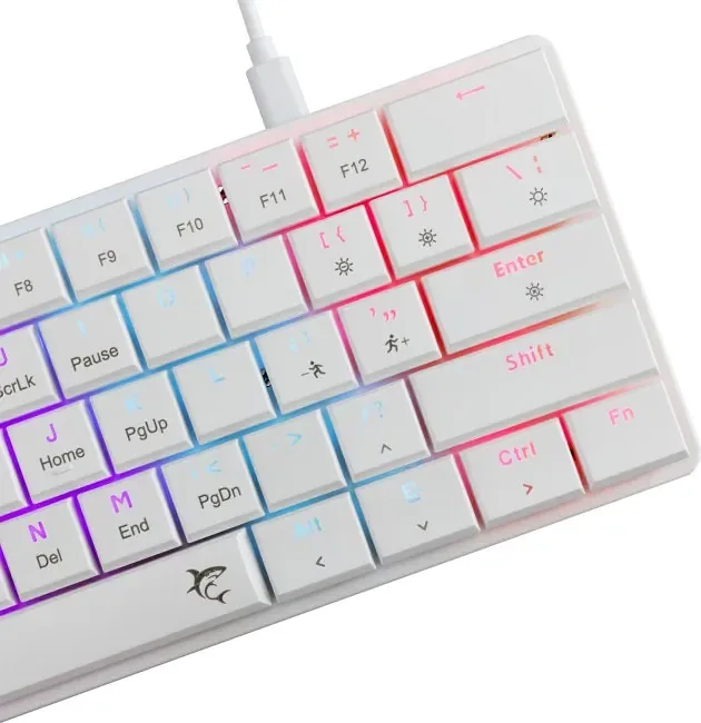 White Shark GK-006211 Nagamaki biały red switch