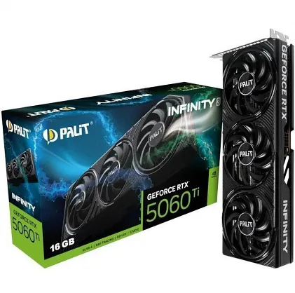 Palit GeForce RTX 5060 Ti Infinity 3 16GB GDDR7 DLSS4 128bit