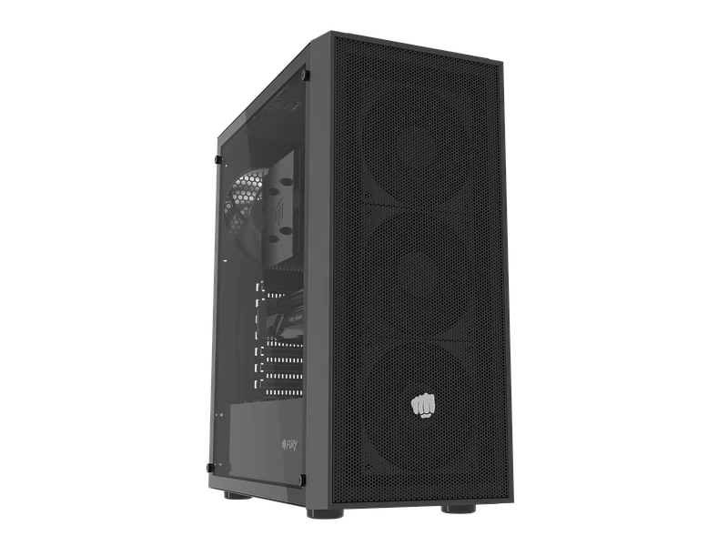 Fury PC Case, SHOBO SH8F, Black, Midi Tower