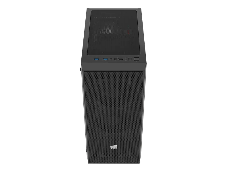 Fury PC Case, SHOBO SH8F, Black, Midi Tower