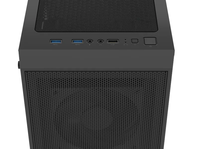 Fury PC Case, SHOBO SH8F, Black, Midi Tower