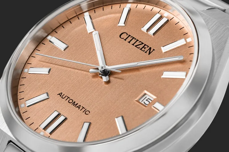 Citizen Tsuyosa Men’s Watch 40mm Salmon Dial Stainless Steel Bracelet