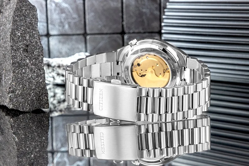 Citizen Tsuyosa Men’s Watch 40mm Salmon Dial Stainless Steel Bracelet