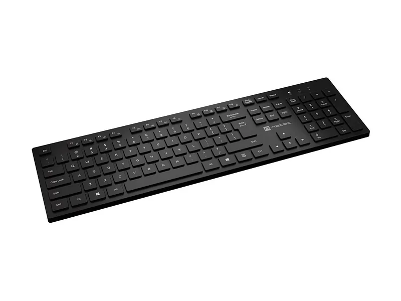 Natec Herring, Keyboard, Wireless, US, Black