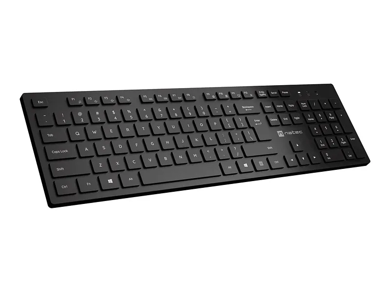 Natec Herring, Keyboard, Wireless, US, Black