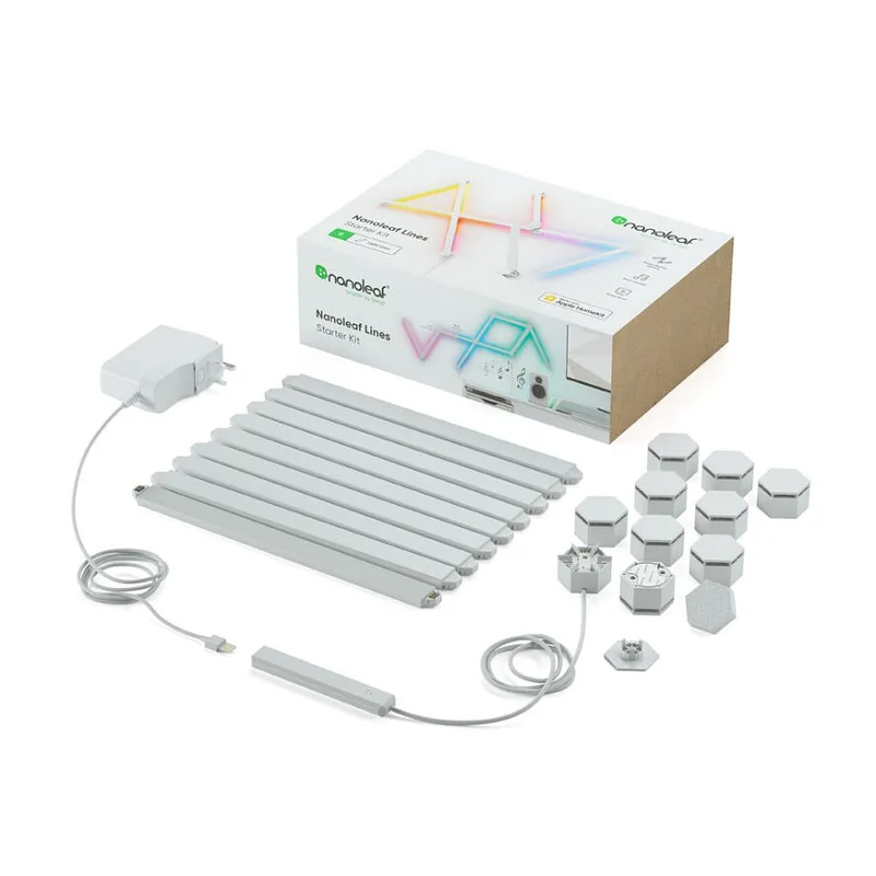 Nanoleaf Lines Starter Kit - listwy świetlne (15 sztuk, 1 kontroler)