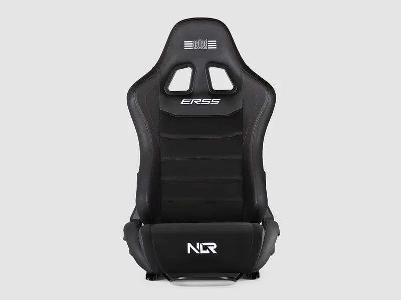 Next Level Racing, PU Leather & Suede, Reclining Seat, ERS5 Elite PU Leather & Suede Edition, Black