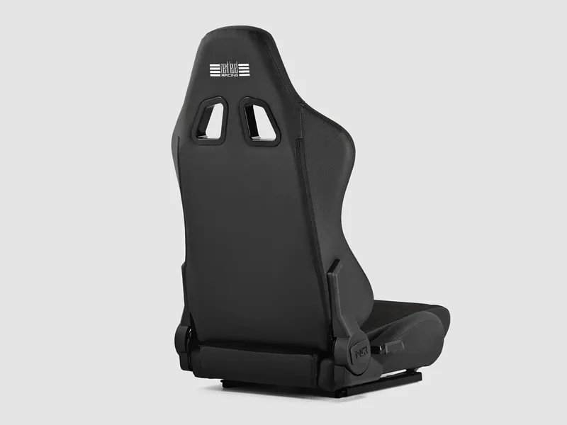 Next Level Racing, PU Leather & Suede, Reclining Seat, ERS5 Elite PU Leather & Suede Edition, Black