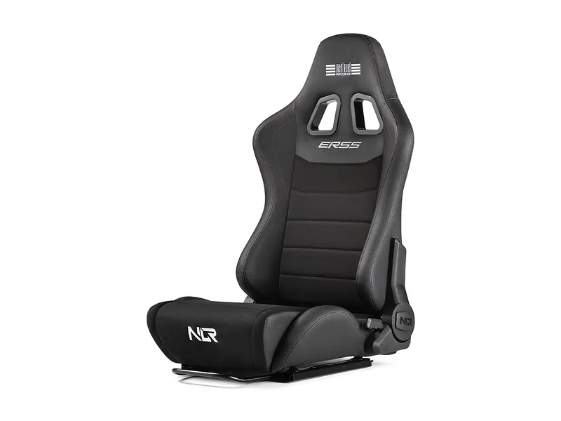 Next Level Racing, PU Leather & Suede, Reclining Seat, ERS5 Elite PU Leather & Suede Edition, Black