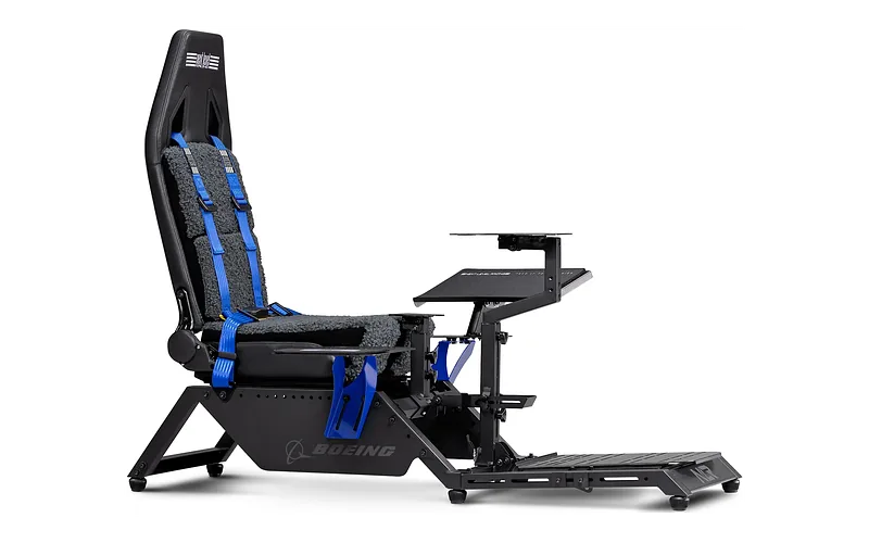 Next Level Racing Boeing Flight Simulator Commercial -lennusimulaattorin ohjainteline