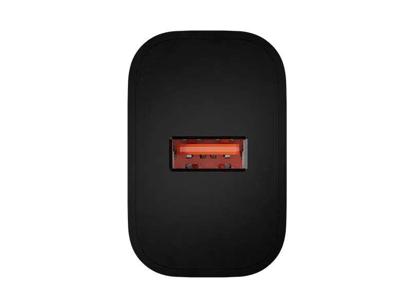 Natec Ribera USB Charger 1X USB-A 18W, Black