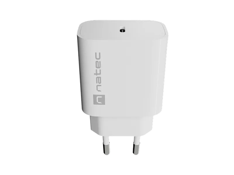 Natec Ribera USB Charger 1X USB-C 20W, White