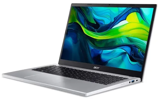 Acer Aspire Go 15 – Core 3 N355 | 15,6” | 8GB | 128GB + 256GB | W11H | Srebrny
