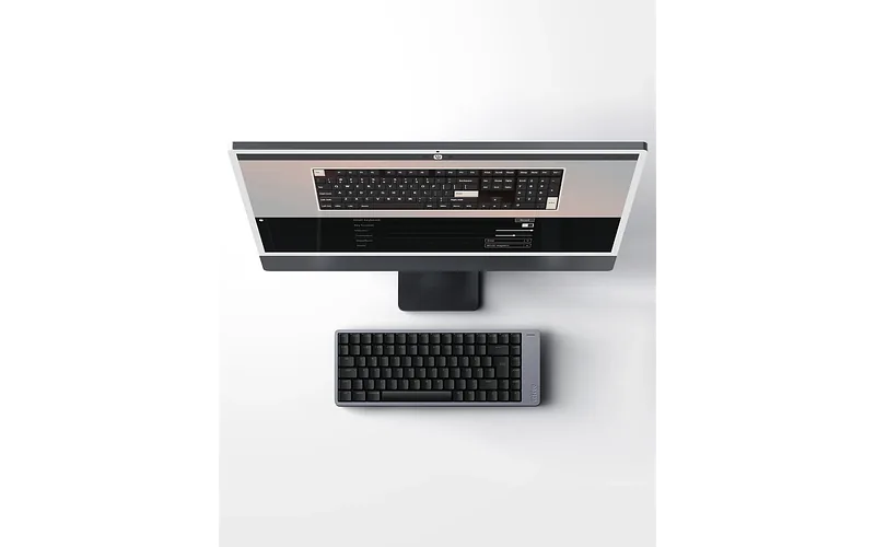 Lofree Flow 2 84 Kailh Pulse Tactile mehaaniline klaviatuur, must