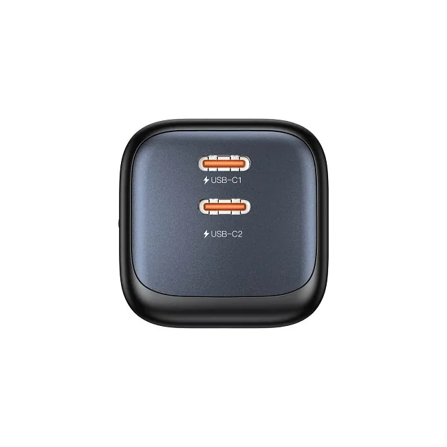 Unitek 45W, 2xUSB-C, PD 3.0, QC, czarna