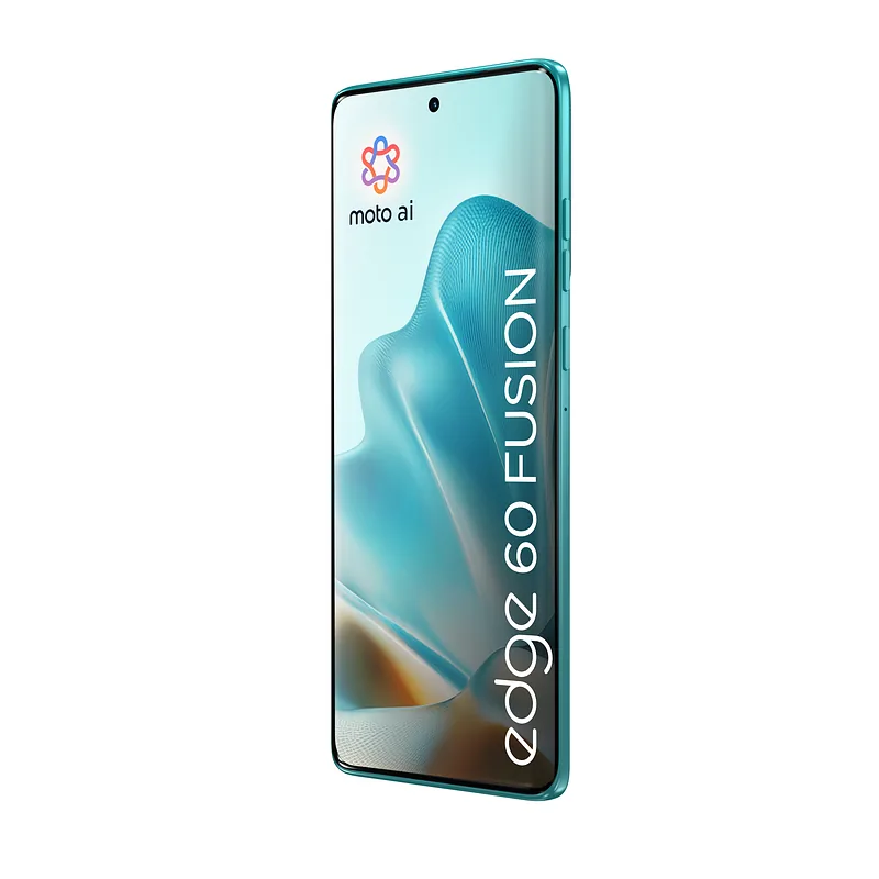 Motorola edge 60 fusion 16,9 cm (6.67″) Kaksik-SIM Android 15 5G USB tüüp-C 8 GB 256 GB 5200 mAh Türkiis