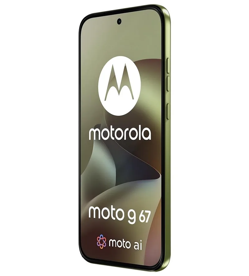 Motorola Moto G67 5G 8/256 GB smartphone in PANTONE Nile