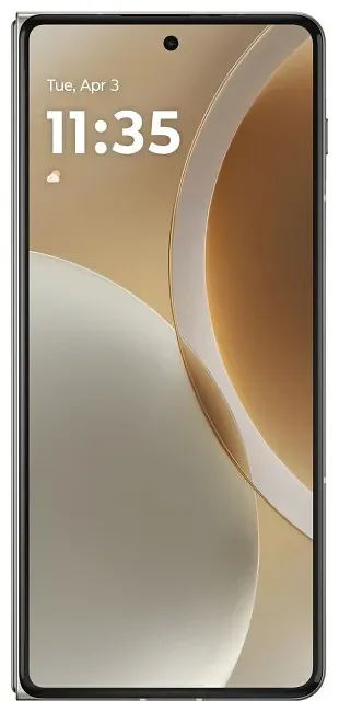 Motorola razr fold 20,6 cm (8.09″) Kaksik-SIM Android 16.0 5G USB tüüp-C 16 GB 512 GB 6000 mAh Valge