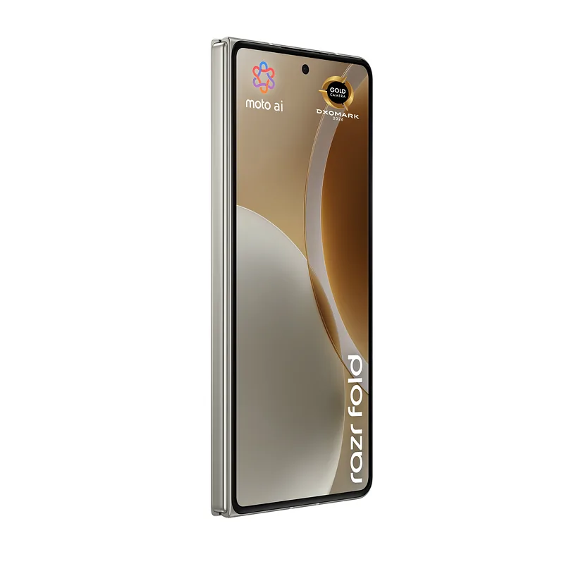 Motorola razr fold 20,6 cm (8.09″) Kaksik-SIM Android 16.0 5G USB tüüp-C 16 GB 512 GB 6000 mAh Valge
