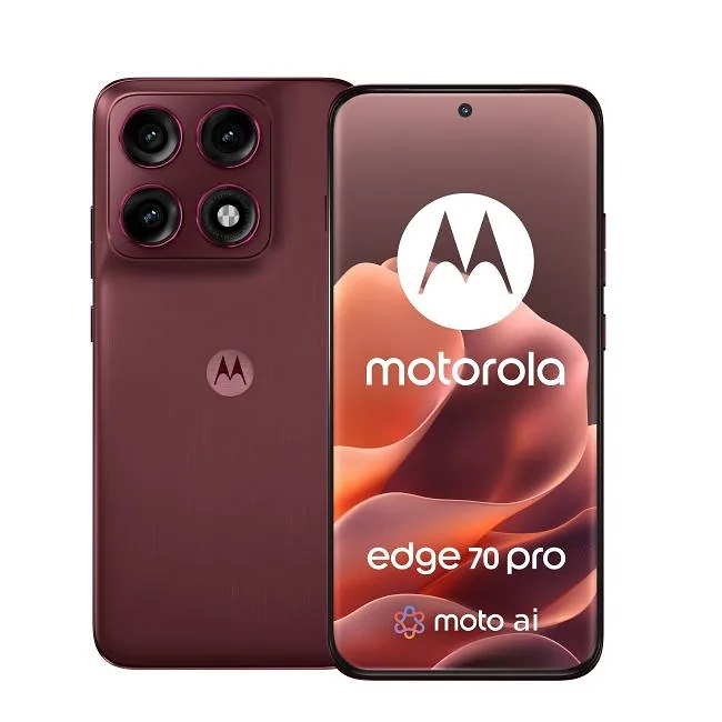 Motorola Edge 70 Pro 6.78″ Android 16.0 5G USB Type-C 8 GB 256 GB 6500 mAh Pantone Zinfandel