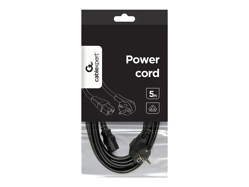 GEMBIRD PC-186-VDE-5M power cord