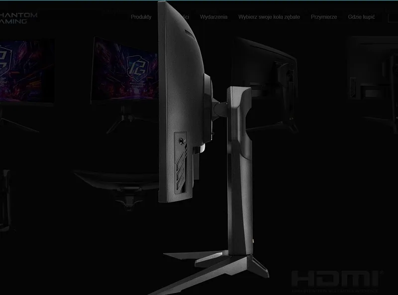 Asrock PG27QRT2A Phantom Gaming computer monitor 68.6 cm (27″) 2560×1440 px QHD Black