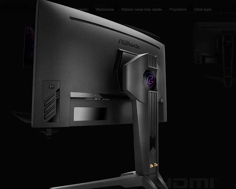 Asrock PG27QRT2A Phantom Gaming computer monitor 68.6 cm (27″) 2560×1440 px QHD Black