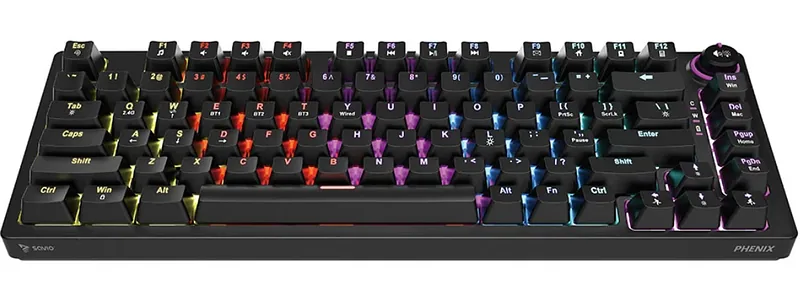 Savio PHENIX RED Wireless mechanical keyboard