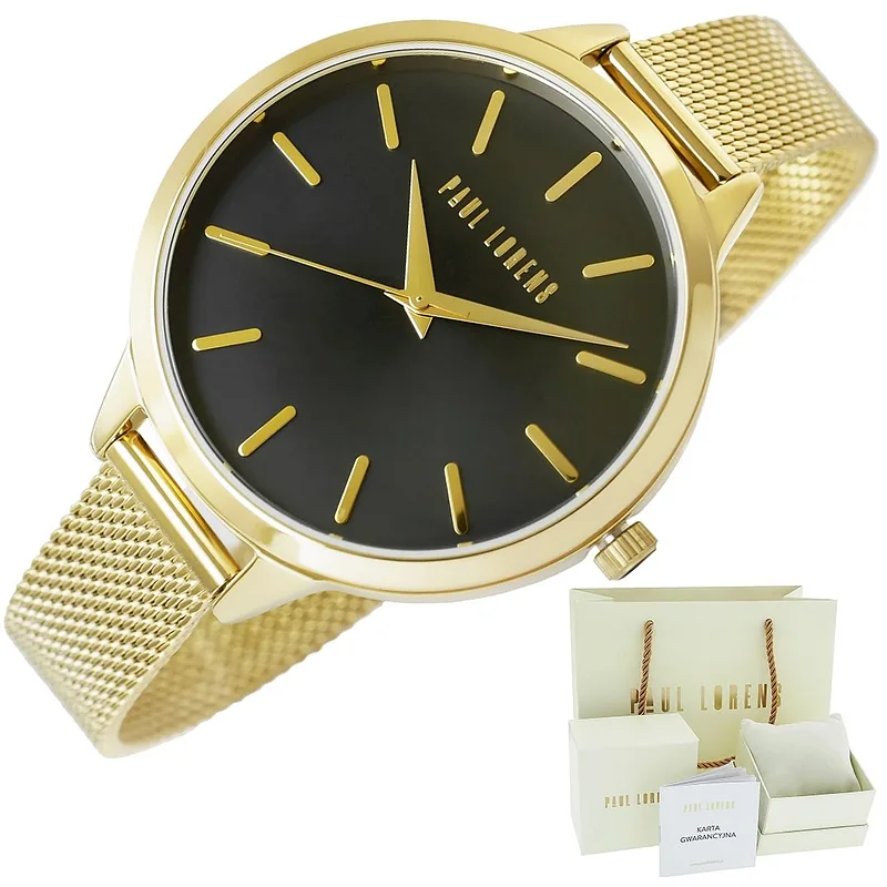Paul Lorens Women’s Watch PL10296B-1D1 / gold