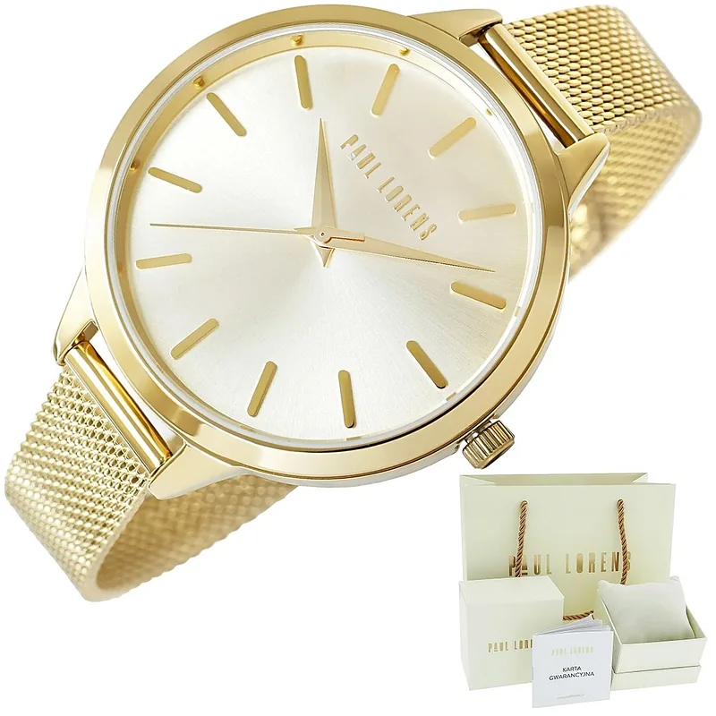 Paul Lorens Women’s Watch PL10296B-4D1 / black