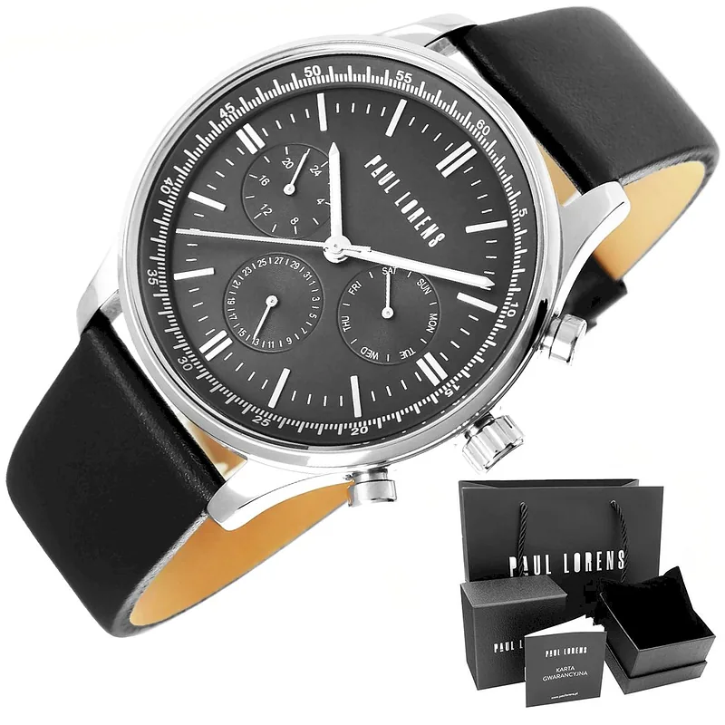 Paul Lorens Men’s Watch PL10602A2-1A1 / silver