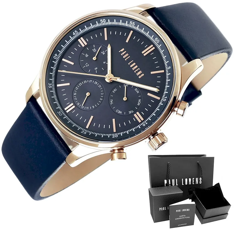 Paul Lorens Men’s Watch PL10602A2-6F3 / silver
