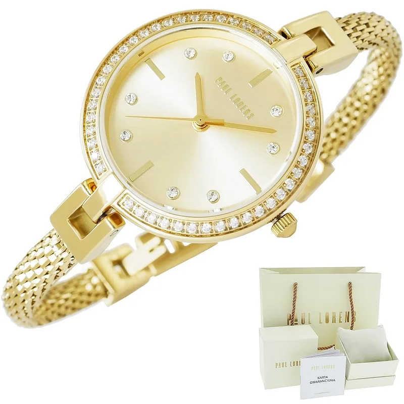 Paul Lorens Women’s Watch PL10665B-4D1 / rose gold
