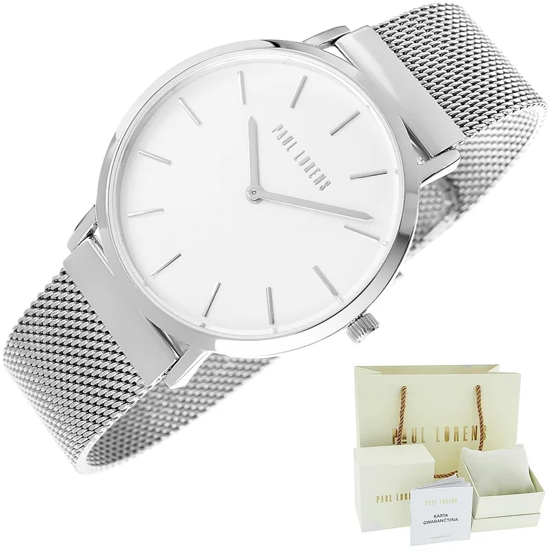 Paul Lorens Women’s Watch PL10771B-3C1 / silver