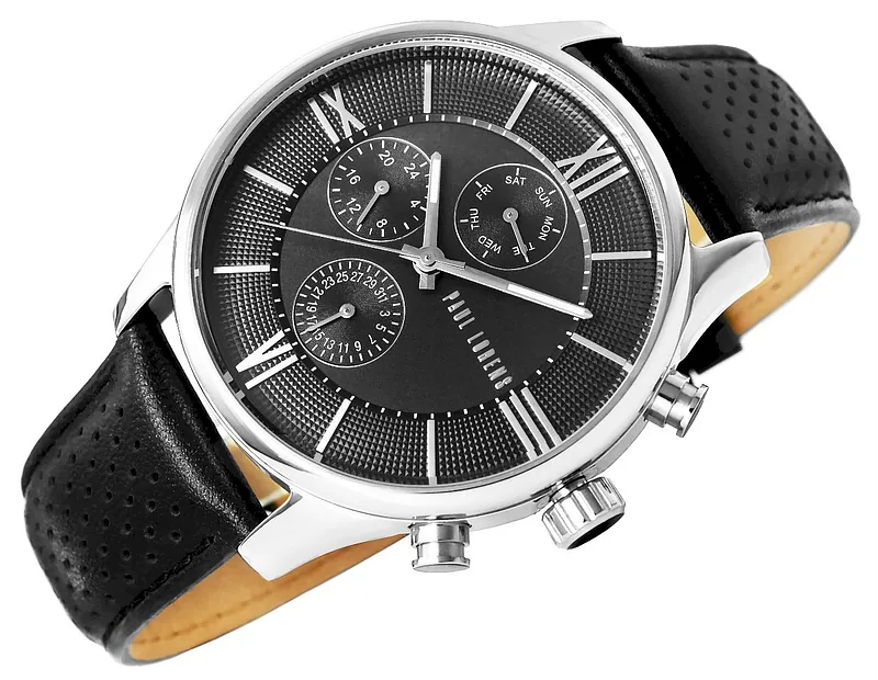 Paul Lorens Men’s Watch PL11652A6-1A1 / black