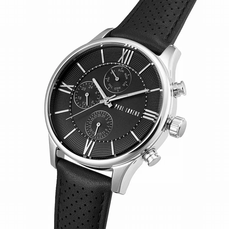 Paul Lorens Men’s Watch PL11652A6-1A1 / black