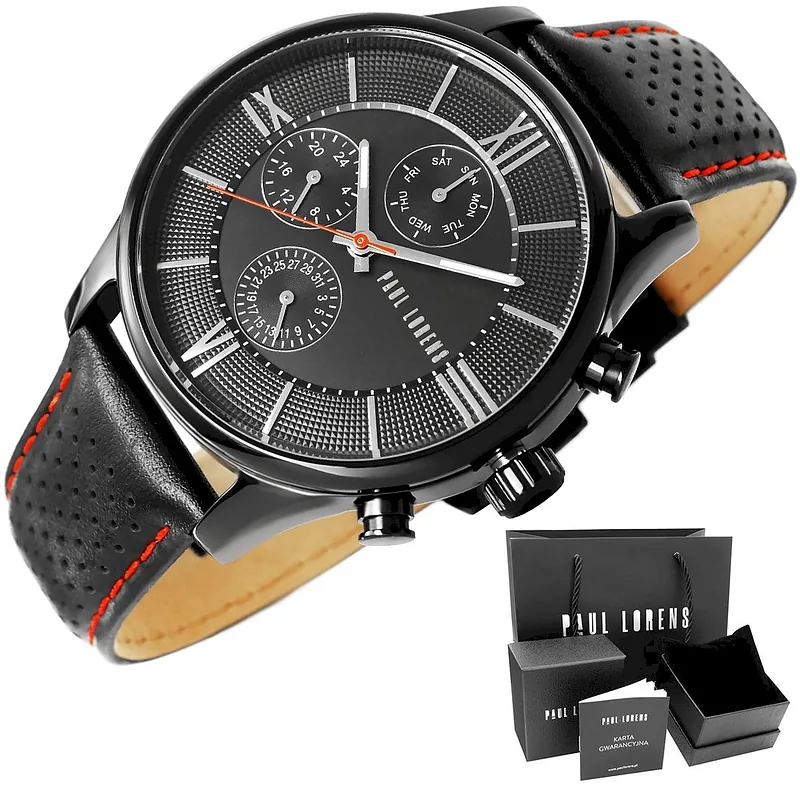 Paul Lorens Men’s Watch PL11652A6-1A3 / silver